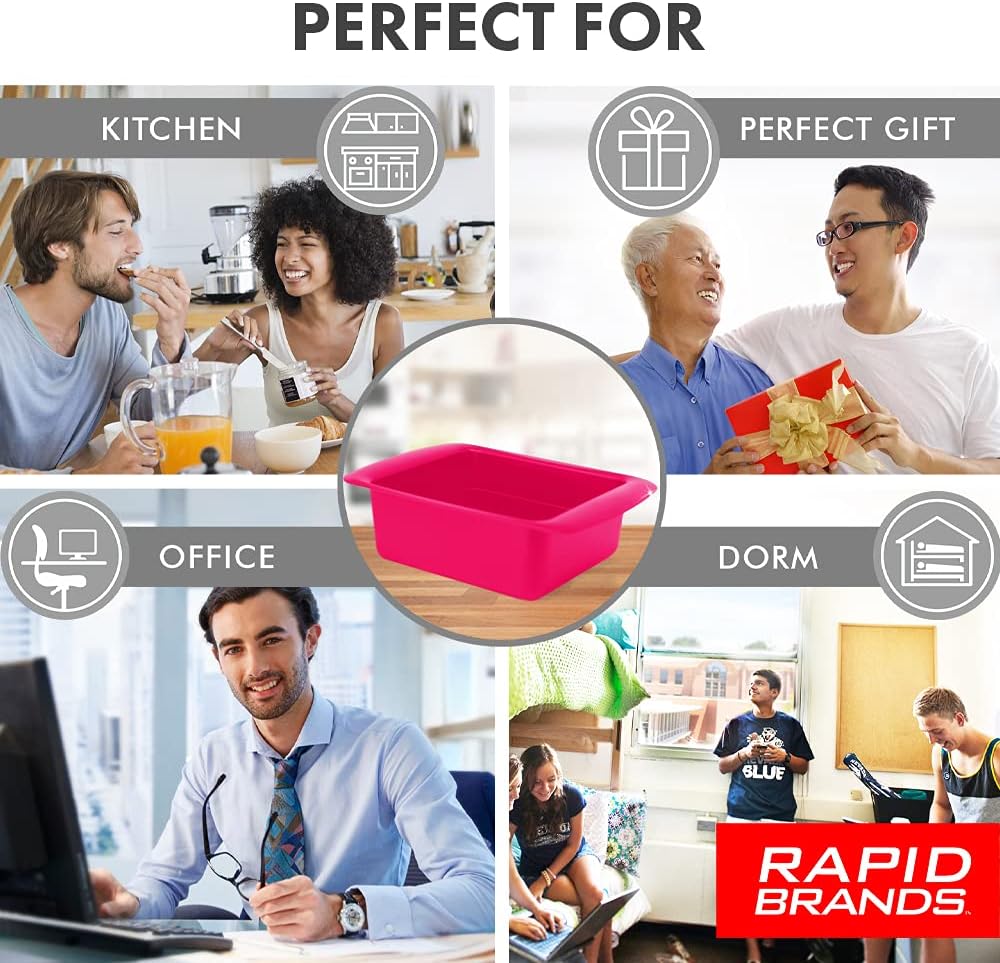 Rapid Ramen Cooker | Microwavable Cookware for Instant Ramen | BPA Free and Dishwasher Safe | Perfect for Dorm, Small Kitchen or Office | Purple, 2 Pack - Image 6